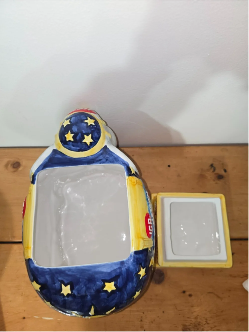 1998 IGA Circus Daze Special Edition Elephant Ceramic Cookie Jar W/ Original box